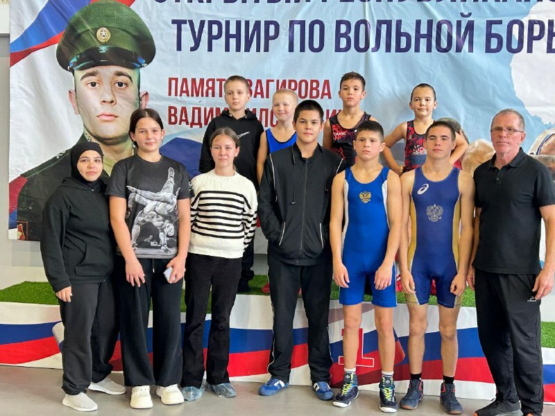 Спортивные достижения иглинцев: юные борцы на турнире в Бураево