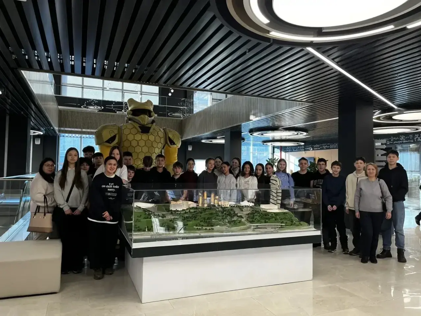 Школьники из Уфы прошли по естественно-научному маршруту в Межвузовском кампусе