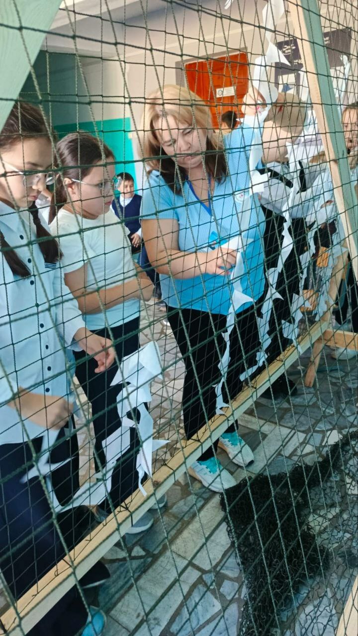 В школе № 4 села Иглино  запустили производство маскировочных сетей