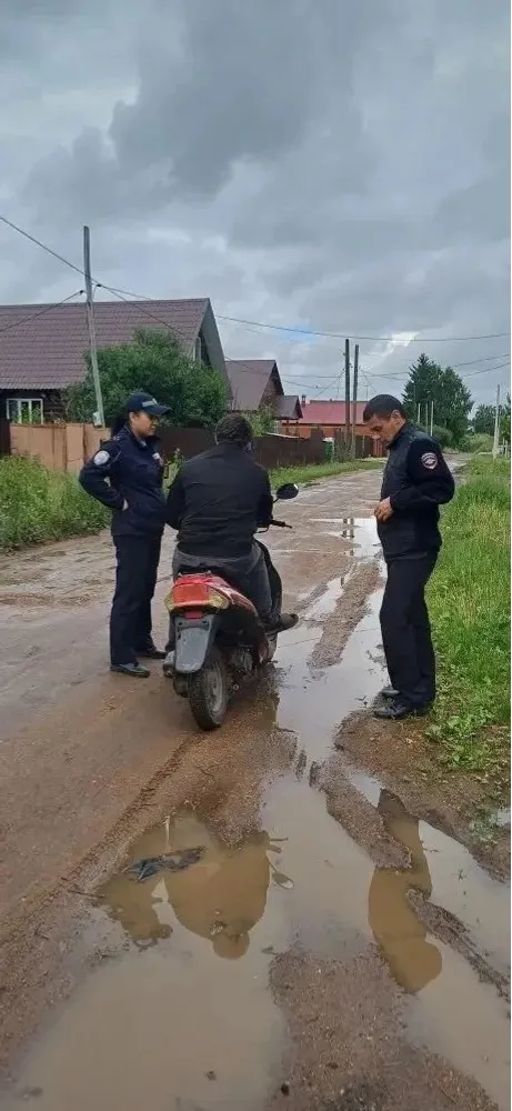 В Иглино прошёл рейд по подросткам за рулём: без прав - нельзя на дорогу