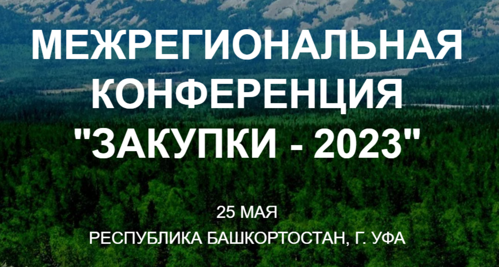 В Башкортостане пройдет межрегиональная конференция "Закупки-2023"