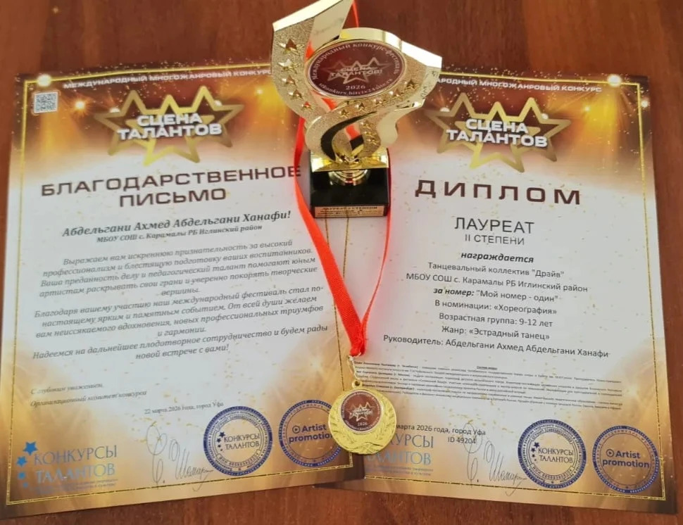 Танцевальный «Драйв» из Карамалов покорил международный конкурс