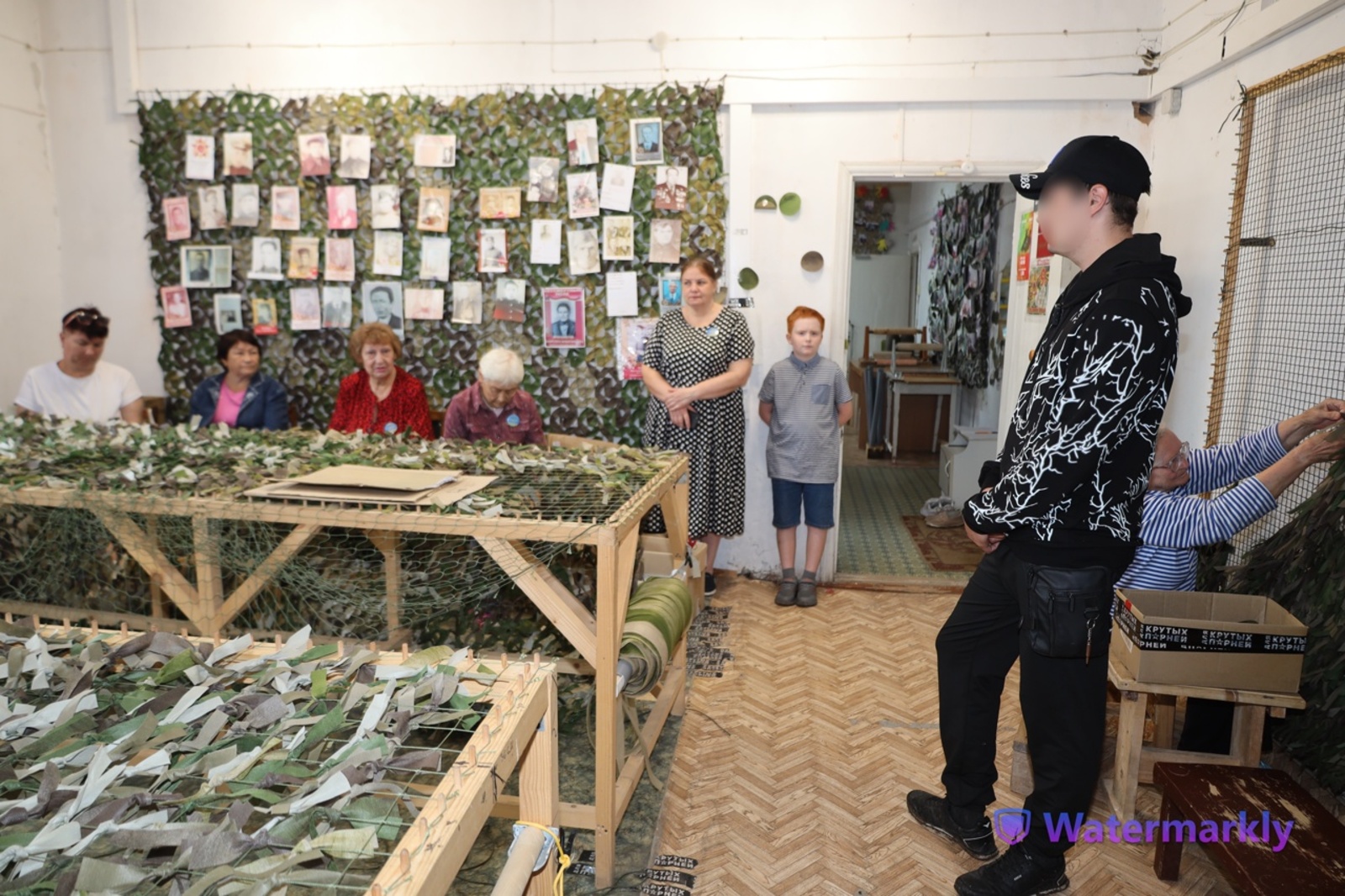 Боец СВО "Мустафа" встретился с волонтерами штаба "Все для Победы"