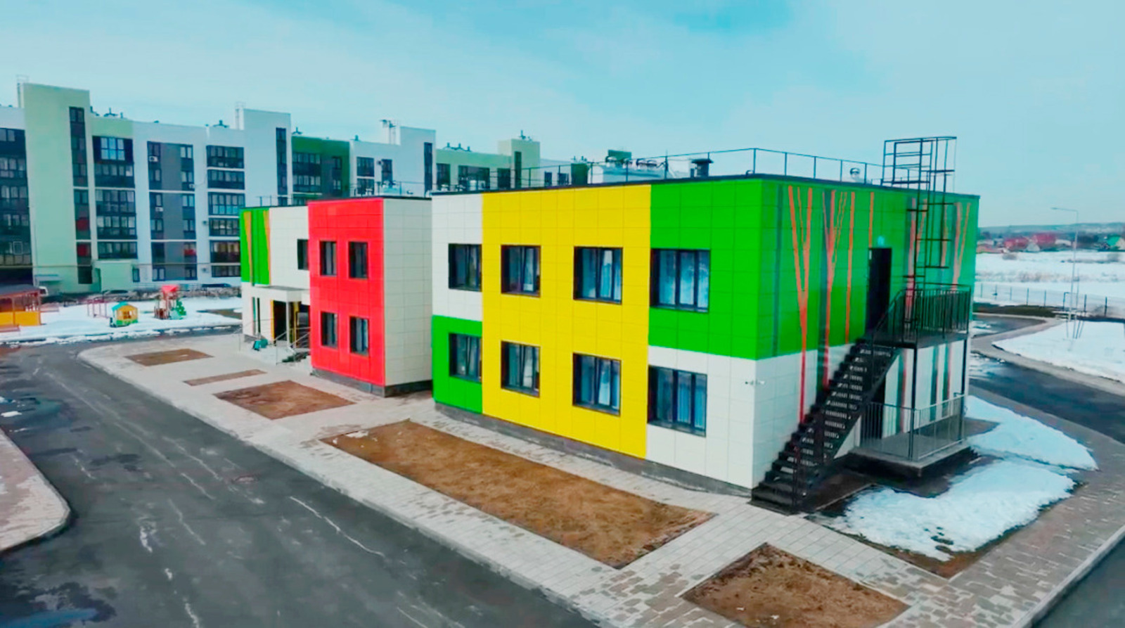 В Уфе в микрорайоне «Сосны» открыли детский сад